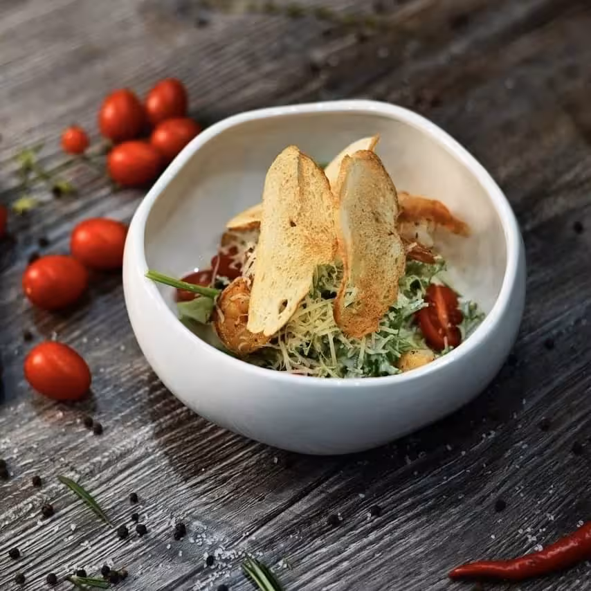 Фото Цезарь с креветкой